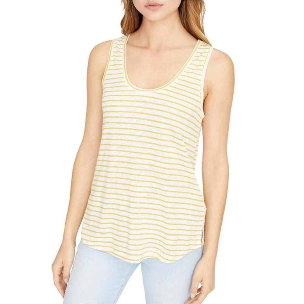 Sanctuary Women's Yellow and White Vest